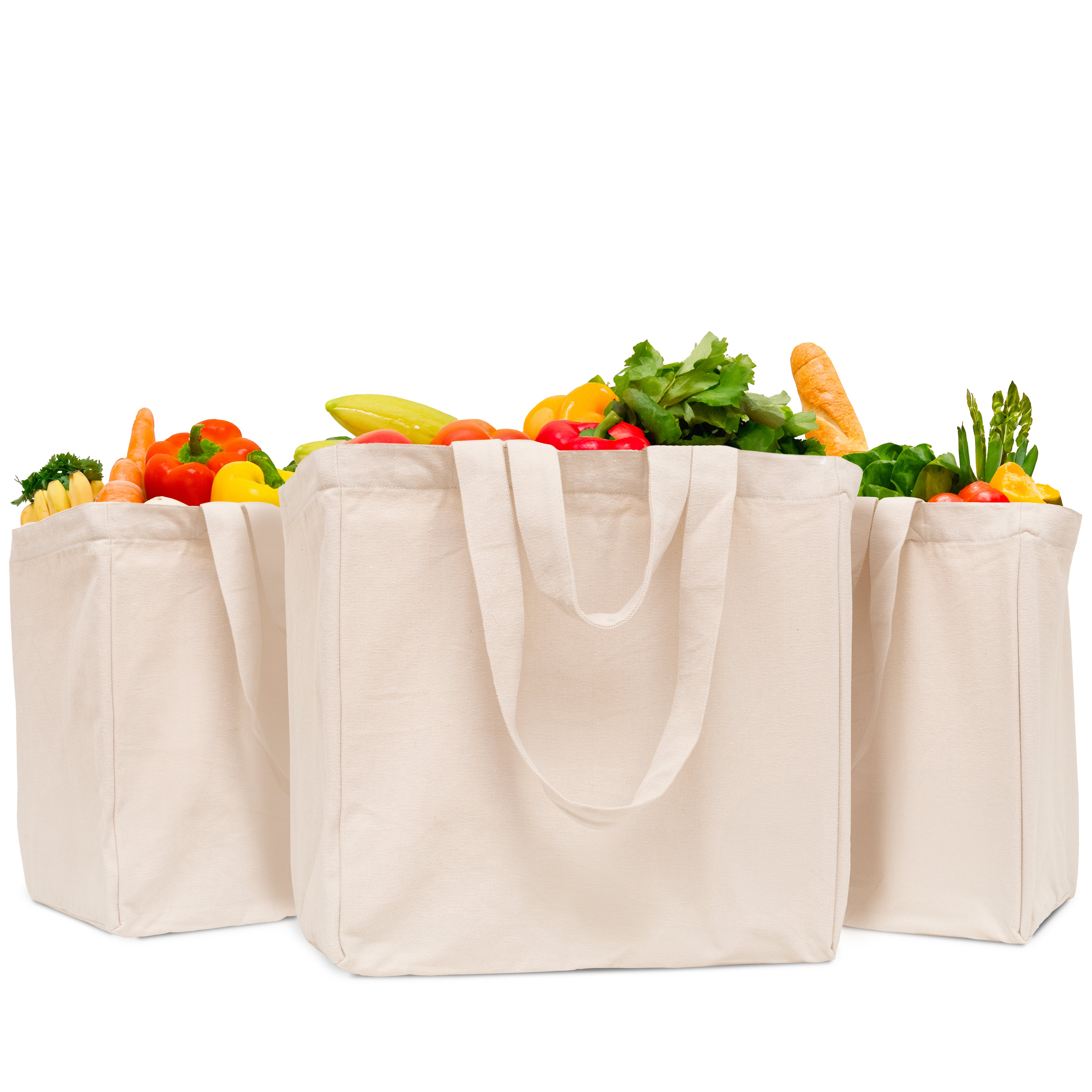 Canvas Jumbo Tote Bag – The Cotton Factory