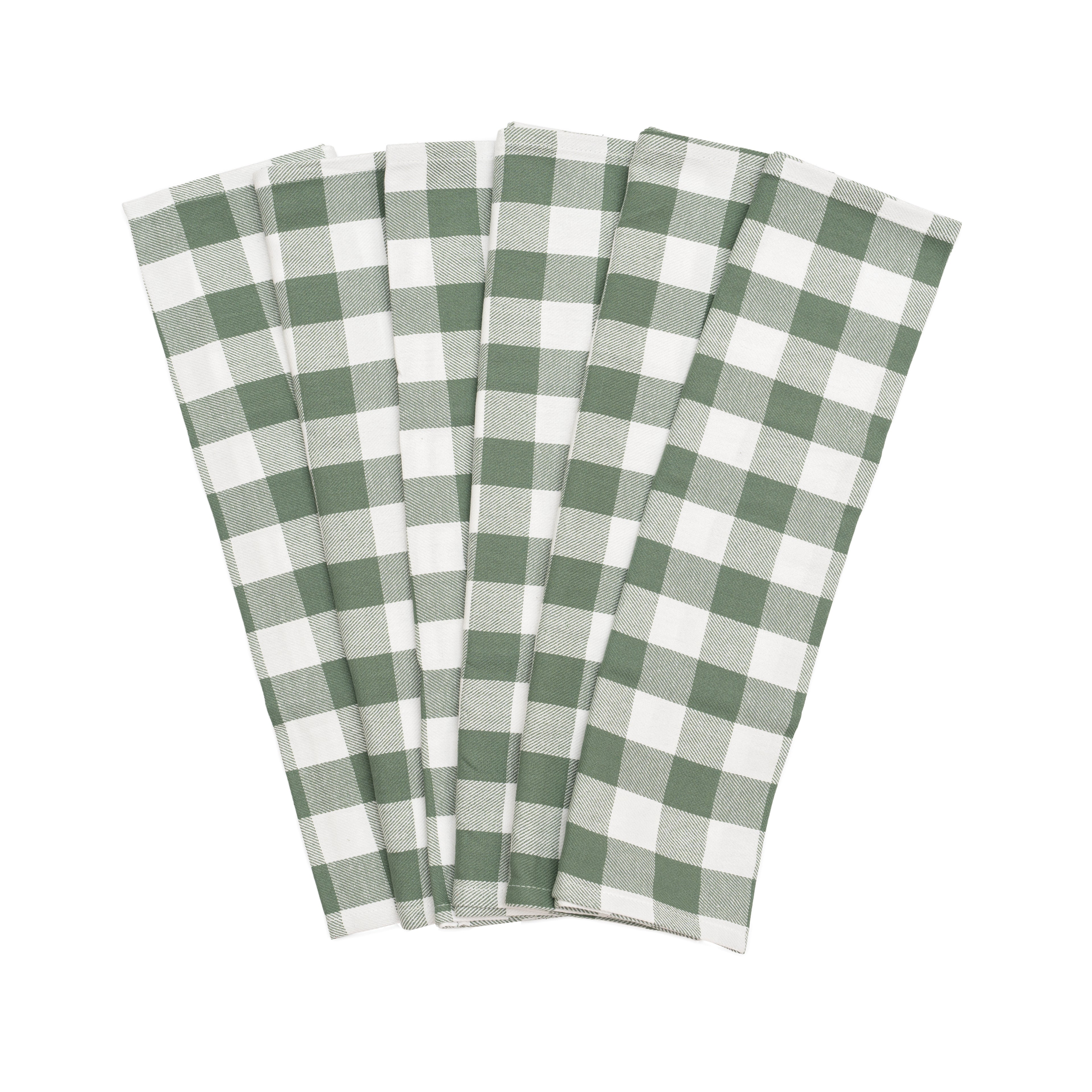Plaid Kitchen Towels