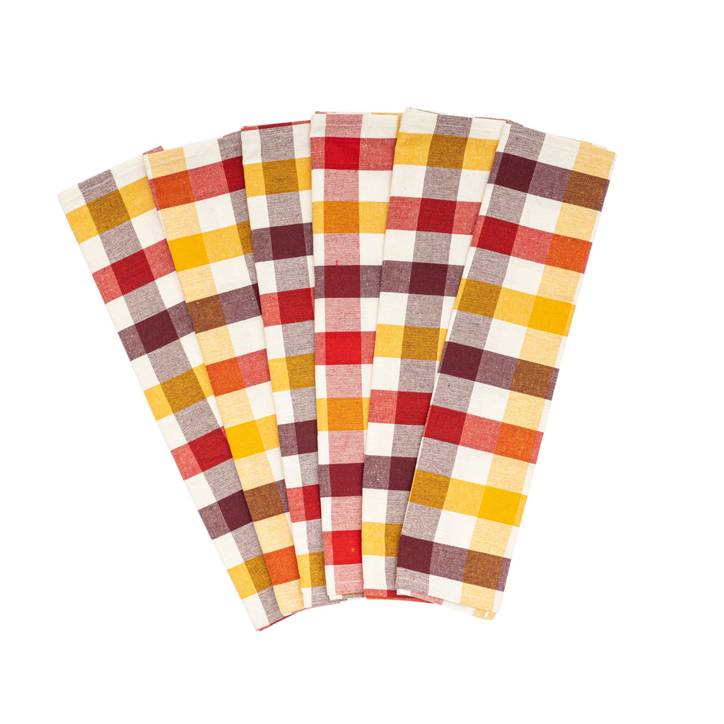 Plaid Kitchen Towels