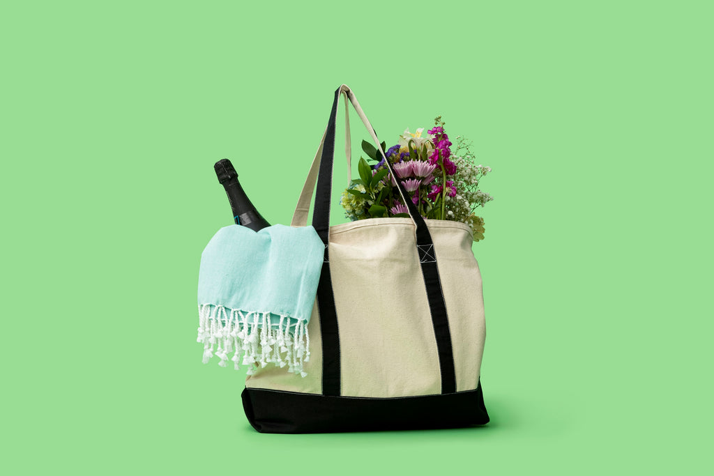 wholesale delux canvas tote