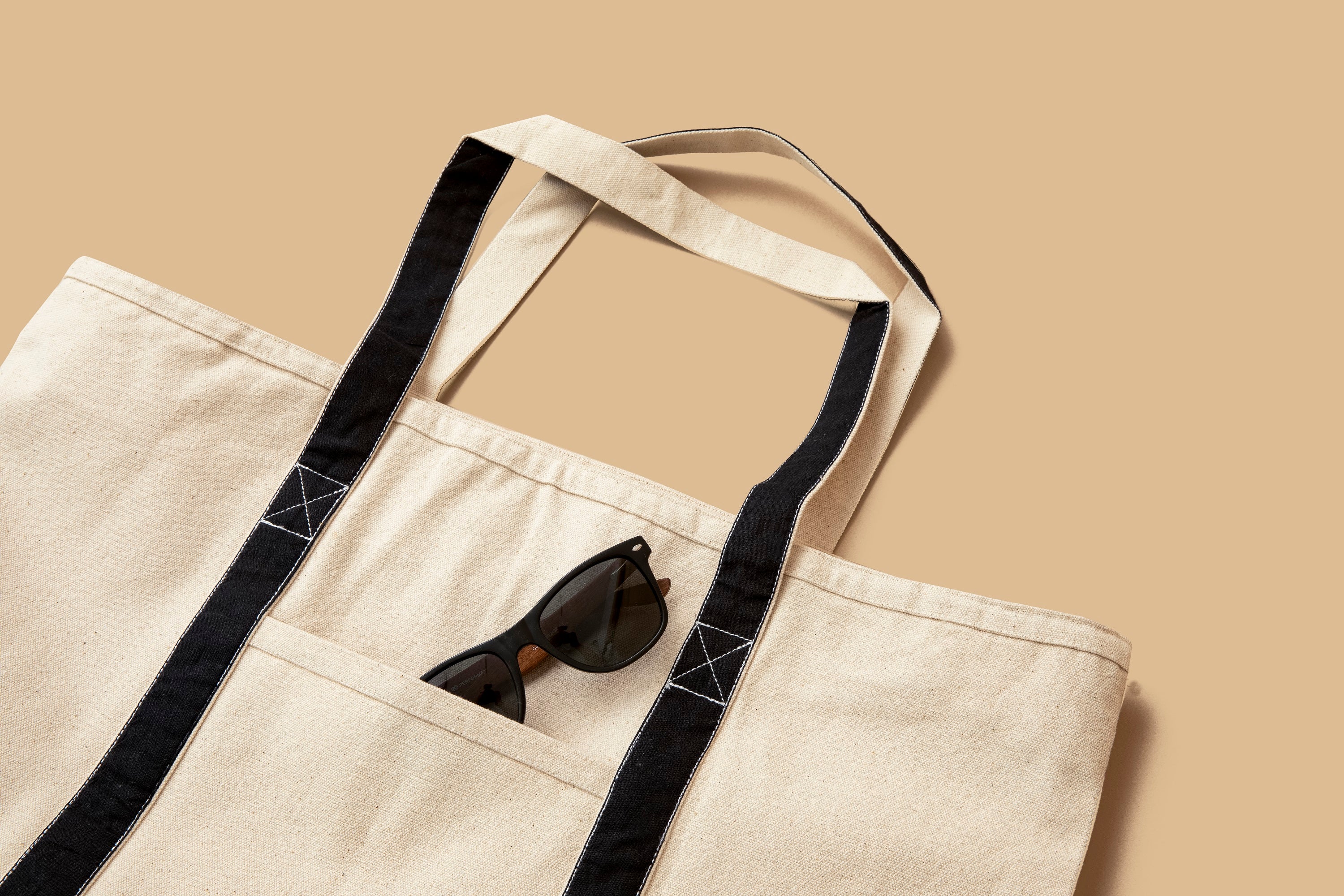 organic delux canvas tote