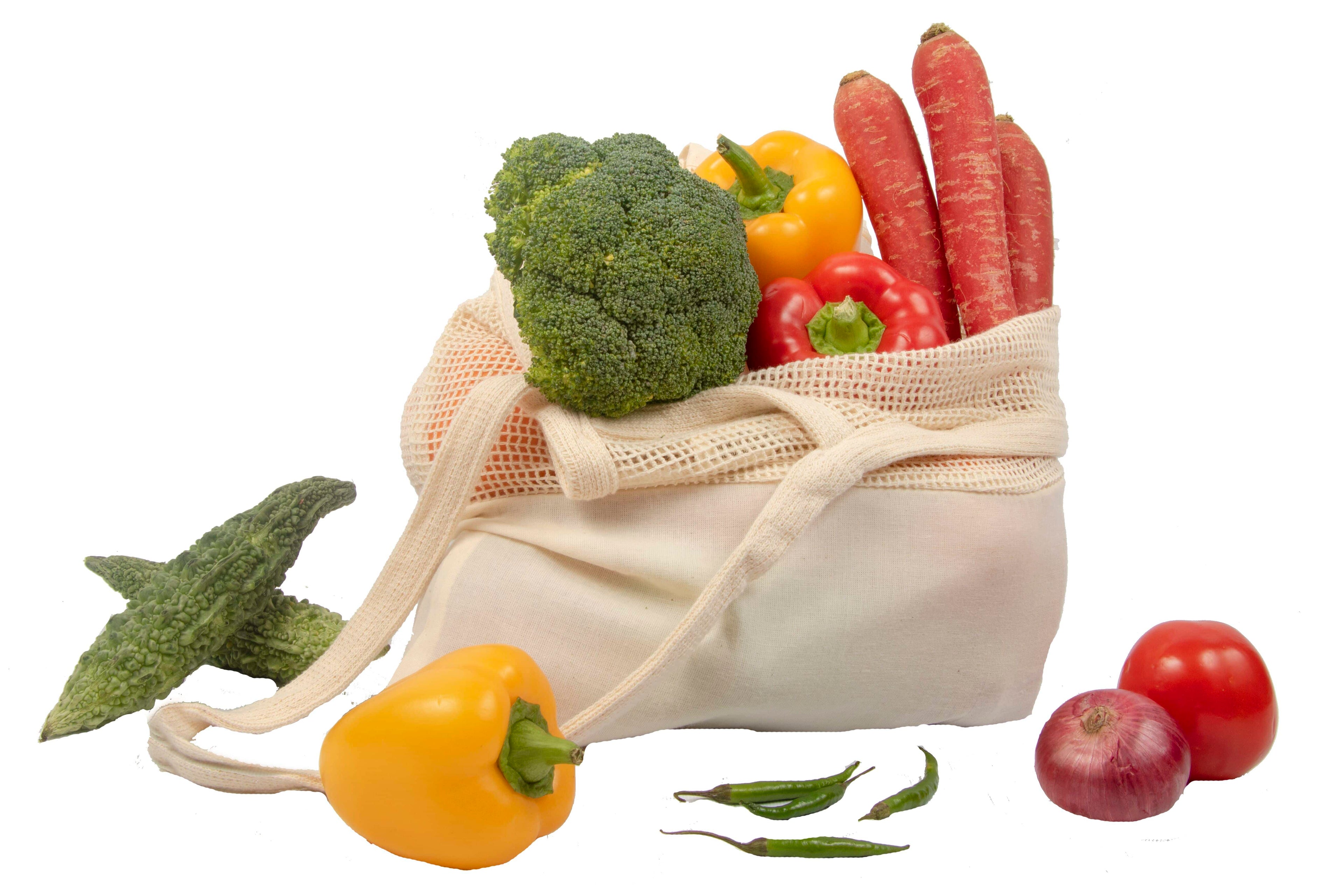 vegetable mesh tote bags wholesale