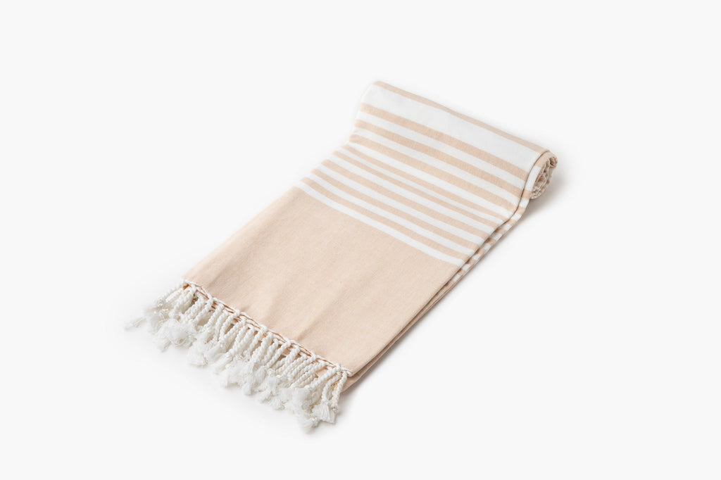 Beige Turkish Towels Wholesale